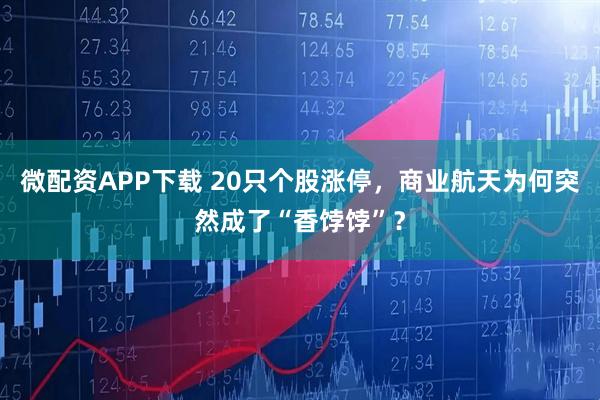 微配资APP下载 20只个股涨停，商业航天为何突然成了“香饽饽”？